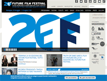 Tablet Screenshot of futurefilmfestival.org